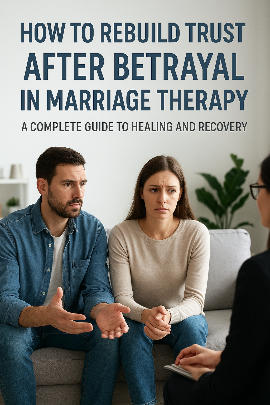 How to Rebuild Trust After Betrayal in Marriage Therapy